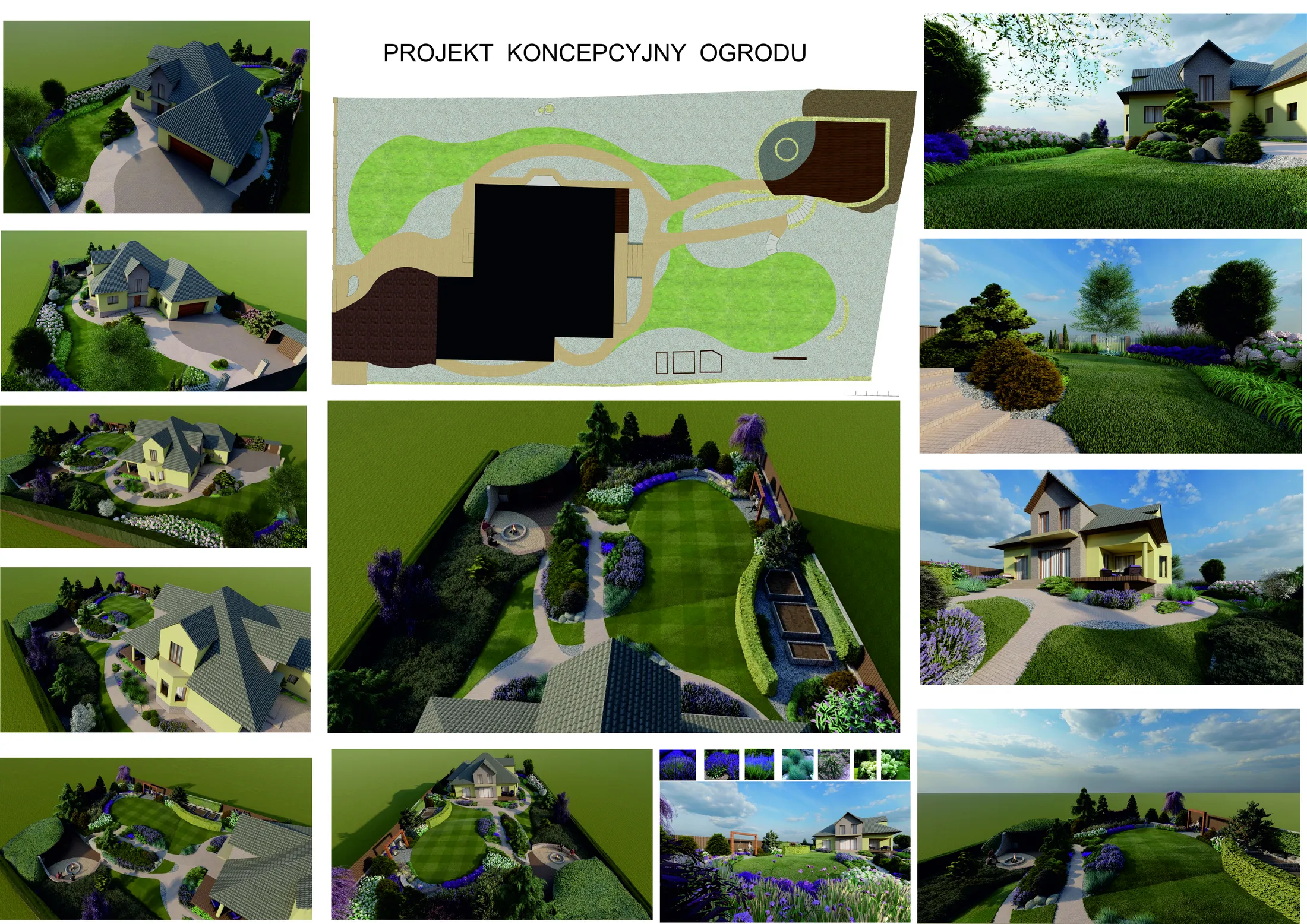 Projekt koncepcyjny ogrodu